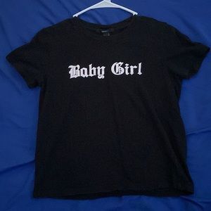 Forever 21 babygirl shirt
